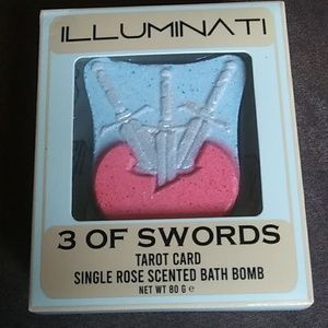 Brand New ILLUMINATI 3 Of Swords For The Healing Heart Bath Drop